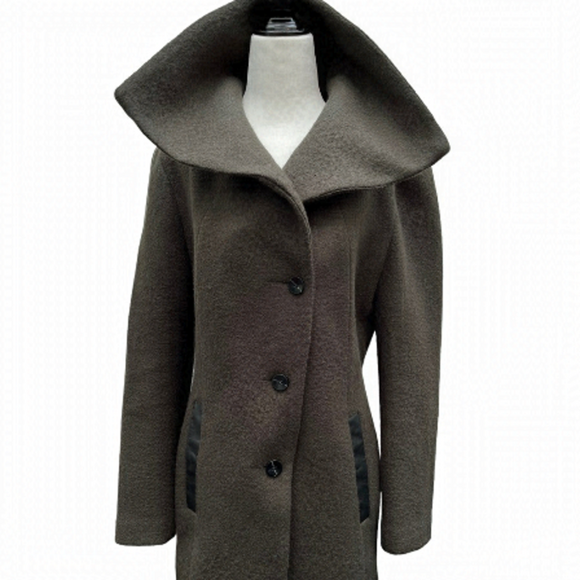 Soia & Kyo Jackets & Blazers - Soia & kyo zorica wool asymmetric coat EUC
